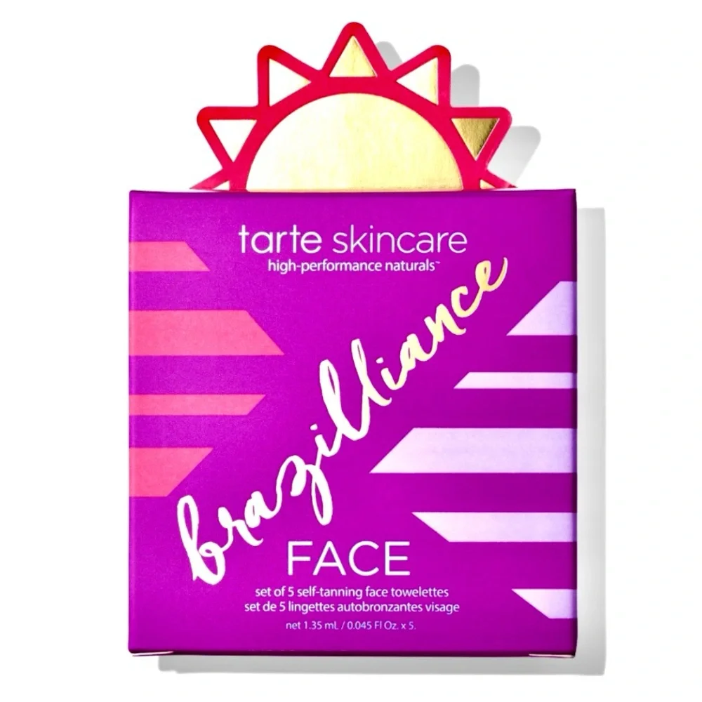 tarte Brazilliance Skin Rejuvenating Maracuja Self Tanning Face Towelettes